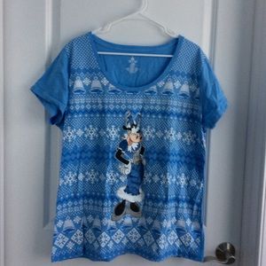 Disney's Clarabelle Cow holiday sweater tee shirt